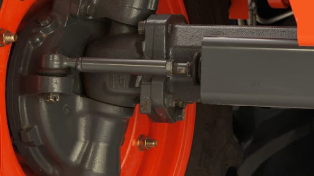 Bevel-gear front axle